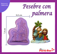 REF: 70000A038 MOLDE SILICONA NACIMIENTO PALMERA