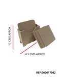 REF: 000017092 PORTAVASO VERTICAL CUADRADO 11 X 4.5 CM X 6 UND
