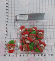 REF: NAV001004 NAV. PRENDEDOR OSO GORRO * 10 UNDS DM