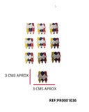 REF: PR0001036 PRENDEDOR LAPIZ *3 COLORES SURTIDOS *10 UND *MD*