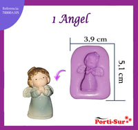 REF: 70000A105 MOLDE SILICONA ANGEL P # 1