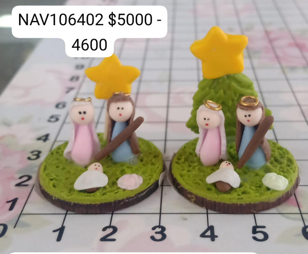 REF: NAV106402 NAV. PESEBRE  MINI SURTIDO