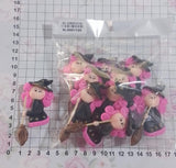 REF: HA0001121 HALLOW. PRENDEDOR BRUJA CALABAZA SIN PIES   *CLL*