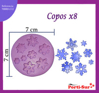 REF: 70000A112 MOLDE SILICONA COPOS * 8
