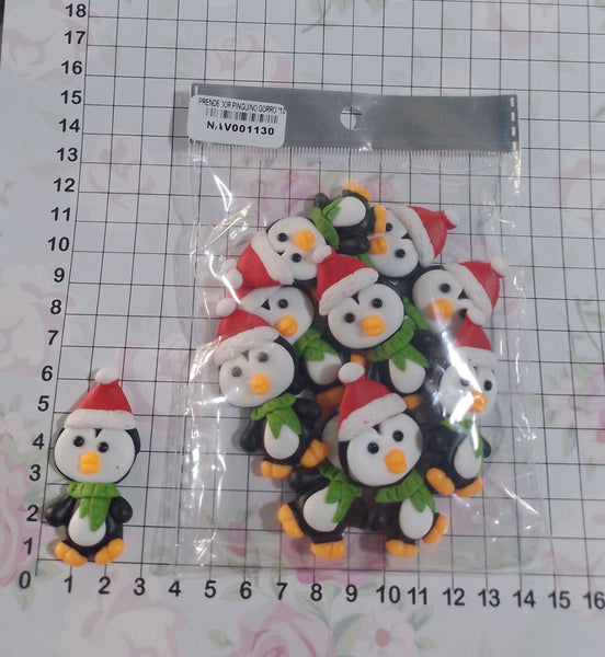 REF: NAV001130 NAV.PRENDEDOR PINGUINO GORRO *10 UND *TC*