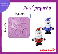 REF: 70000A122 MOLDE SILICONA NOEL PEQUEÑO
