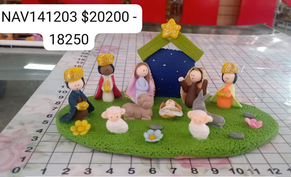REF: NAV141203 NAV. PESEBRE COMPLETO REYES MAGOS