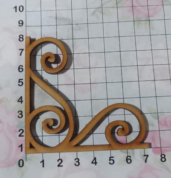 REF: 300101472 LASER ESQUINERO # 20 *4 ARABESCOS 6 CMS