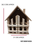 REF: 000016036 PINO CASA DE HUEVOS X 30 35.8 X 31 X 11.5CMS COMBINADA PINO Y MDF (PROYECTO)