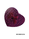 REF: 000012316 ENV. CAJA REGALO CORAZON GR.20.5  ALTO 21.5 ANCHO 9 ALTO REF 6010/4020