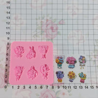 REF: 70000H170 MOLDE SILICONA RAMO FLORES *6