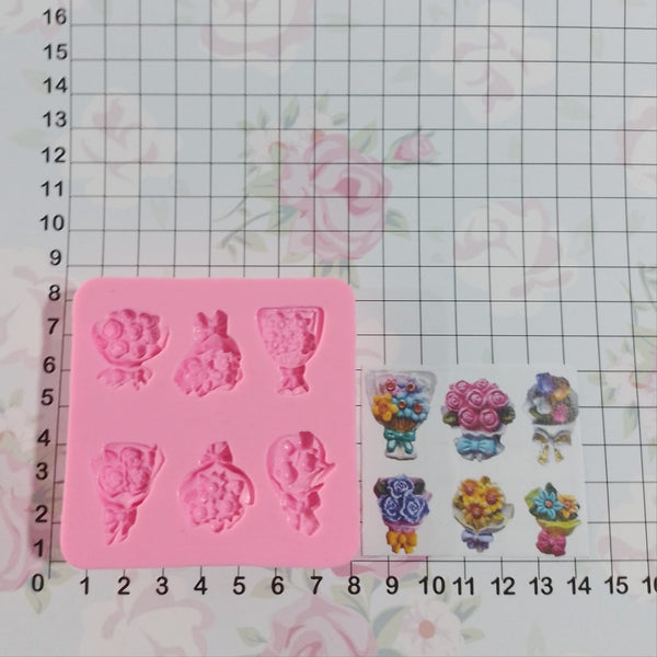 REF: 70000H170 MOLDE SILICONA RAMO FLORES *6