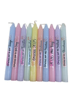 REF: 000009886 CACH. VELAS NAVIDEÑAS MENSAJE  * 10 UNDS