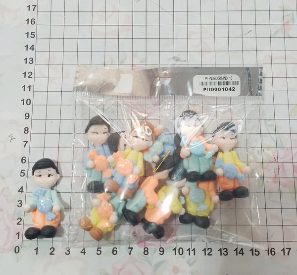 REF: PR0001042 PRENDEDOR NIÑAS MOÑO *10 UND YS