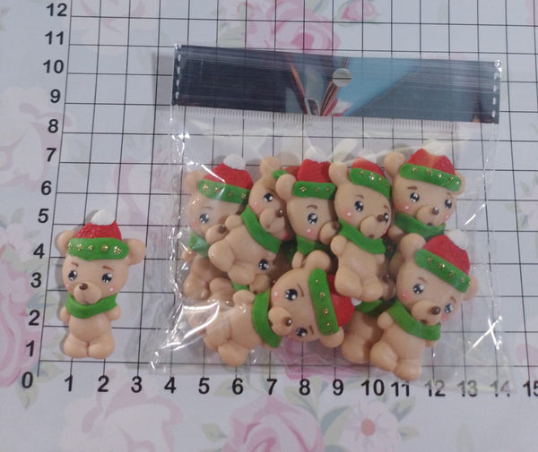 REF: NAV002121 NAV.PRENDEDORES OSO NAVIDEÑO *10 UND