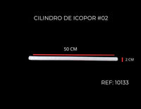 REF: 000010133 CILINDRO DE ICOPOR #2 X 50CM