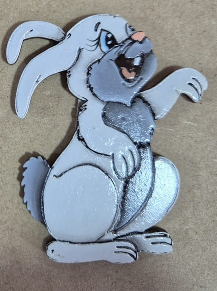 REF: 110300202 P. PINTADO LASER CONEJO 6.5*5 CMS (300101551)