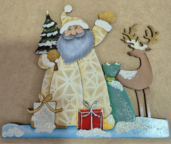 REF: 110300522 P.PINTADO LASER PAPA NOEL VENADO REGALOS (300201220)