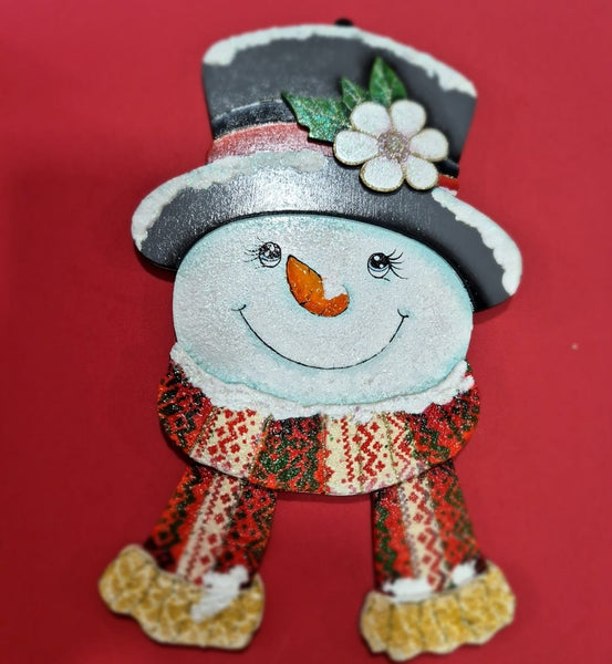 REF: 110300536 P.PINTADO LASER MUÑECO NIEVE (300201233)