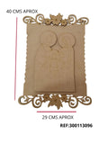 REF: 300113096 LASER RECUADRO SAGRADA FAMILIA PONZETIAS 40*29