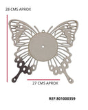 REF: 801000359 LASER MARIPOSA RELOJ 28*27 CMS