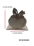 REF: 801000400 LASER SERVILLETERO MANZANA 10*12 CMS