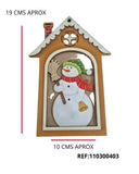REF: 300201154 LASER CASA VENTANA MONO DE NIEVE 19*10 CMS