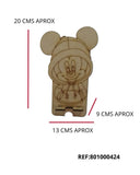 REF: 801000424 LASER PORTA CELULAR MICKEY 20 ALTO * 13 ANCHO * 9 FONDO