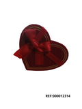 REF: 000012314 ENV. CAJA REGALO CORAZON PEQ.12 ALTO 15 ANCHO 6 ALTO REF 6010/4020