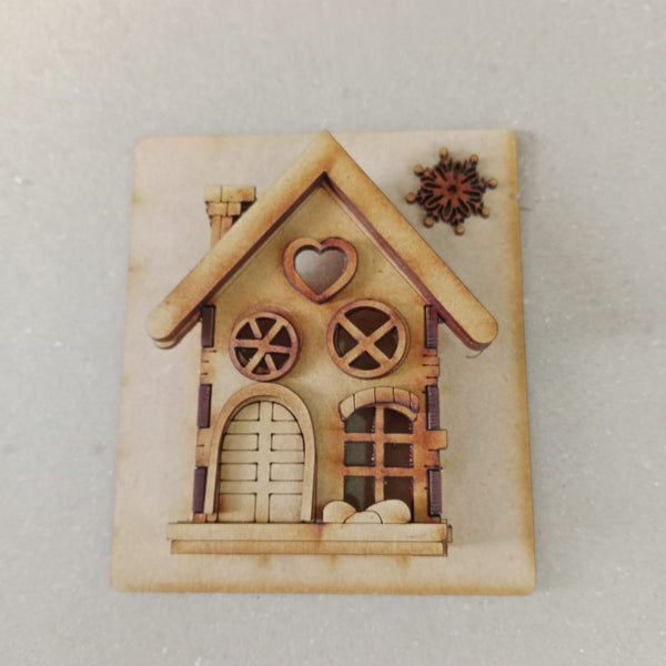 REF: 801000516 LASER CASA CHIMENEA CORAZON