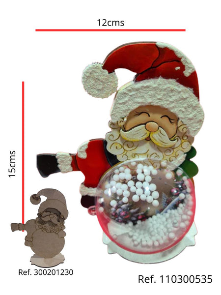 REF: 110300535 P.PINTADO LASER PAPA NOEL (300201230)
