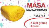 REF: 000005741 QMI. MASA AMARILLO PRIMARIO X 500 GRS APROX.