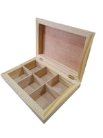 REF: 000016029 PINO CAJA DE TE X 6 PINO 8 X 24 X 18.5CMS.