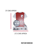 REF: 110300606 P.PINTADO LASER PERCHERO *4 CAMISETA EQUIPOS VARIOS (801000538)