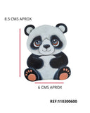 REF: 801000609 LASER APLIQUE OSO PANDA 8.5 ALTO *6 ANCHO