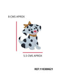 REF: 801000611 LASER APLIQUE PERRITA COLLAR 8 ALTO * 5.5 ANCHO