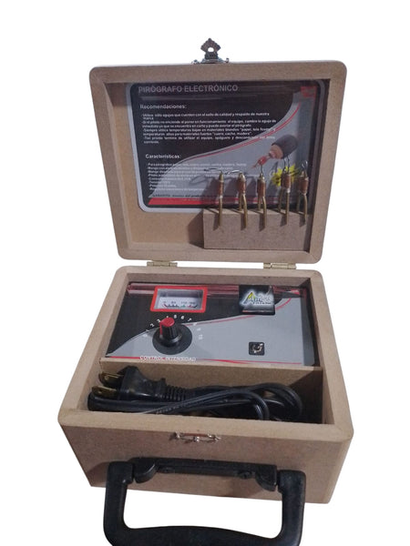 REF: 000008348 ACC. PIROGRABADOR CAJA PQÑA 5 AGUJAS