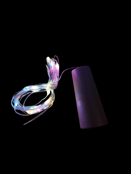 REF: 000008505 ACC. LUZ LED TIPO CORCHO * 2 MTS MULTICOLOR 20 BOMBILLOS