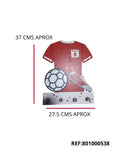 REF: 110300606 P.PINTADO LASER PERCHERO *4 CAMISETA EQUIPOS VARIOS (801000538)
