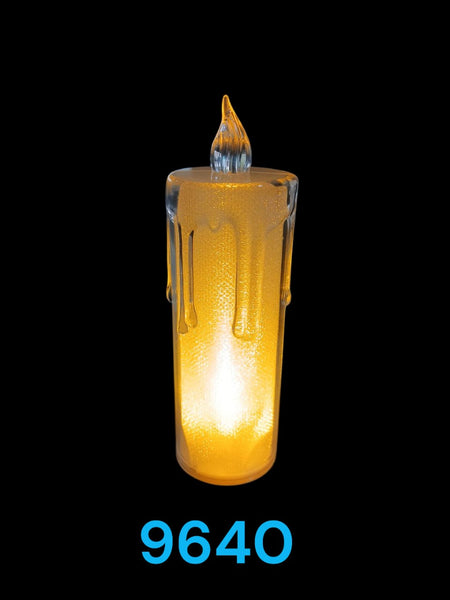 REF: 000009640 CACH. VELA TORNASOL 12.5 ALTO * 3 CMS LUZ LED PILA RELOJ