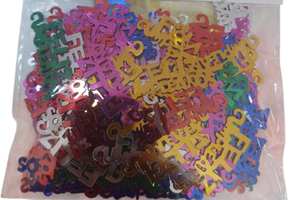 REF: 000009852 CONFETTI FELIZ CUMPLEAÑOS