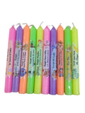 REF: 000009886 CACH. VELAS NAVIDEÑAS MENSAJE  * 10 UNDS