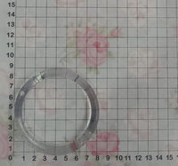 REF: 000009941 CACH. ARGOLLA ACRILICA 8 CMS * UNIDAD SOPORTE BURBUJA