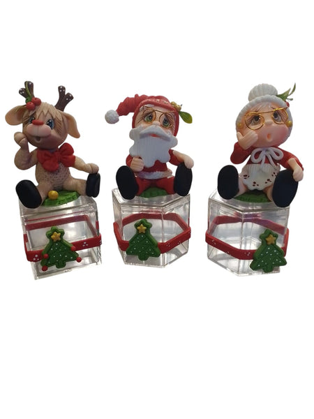 REF: NAV001006 NAV. COFRE NAVIDEÑO EN ACIRLICO DIFRENTE MOTIVO *ER*