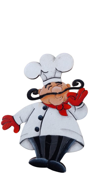 REF: 801000249 LASER APLIQUE COCINERO BIGOTES #5 7.5 *4.5 (PROYECTO)