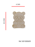 REF: 801000609 LASER APLIQUE OSO PANDA 8.5 ALTO *6 ANCHO