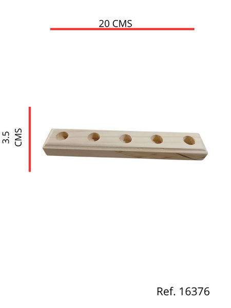 REF: 000016376 PINO PORTAVELA *5 AGUJEROS 20 LARGO*3.5 ANCHO *AV*