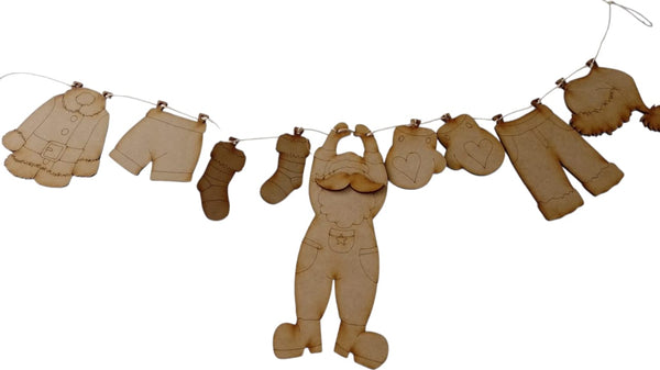 REF: 300113182 LASER NOEL CUERDA CABUYA ACCESORIOS (ROPA) * 10 PIEZAS 20 ALTO