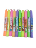 REF: 000009886 CACH. VELAS NAVIDEÑAS MENSAJE  * 10 UNDS