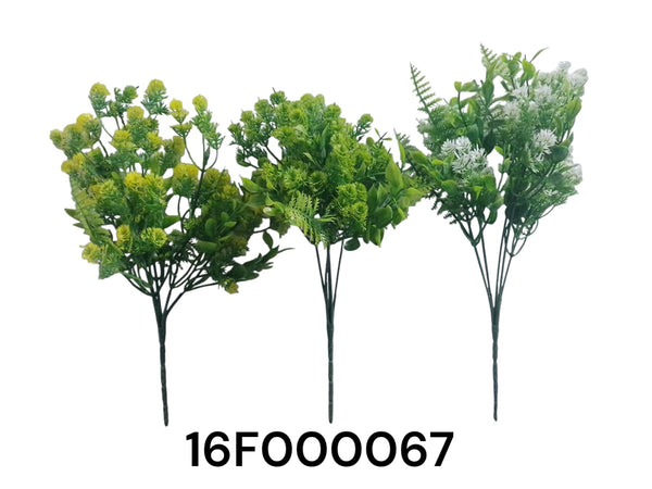 REF: 16F000067 FLORES ARTIFICIALES FOLALJE RAMAS FLORES REF 8793